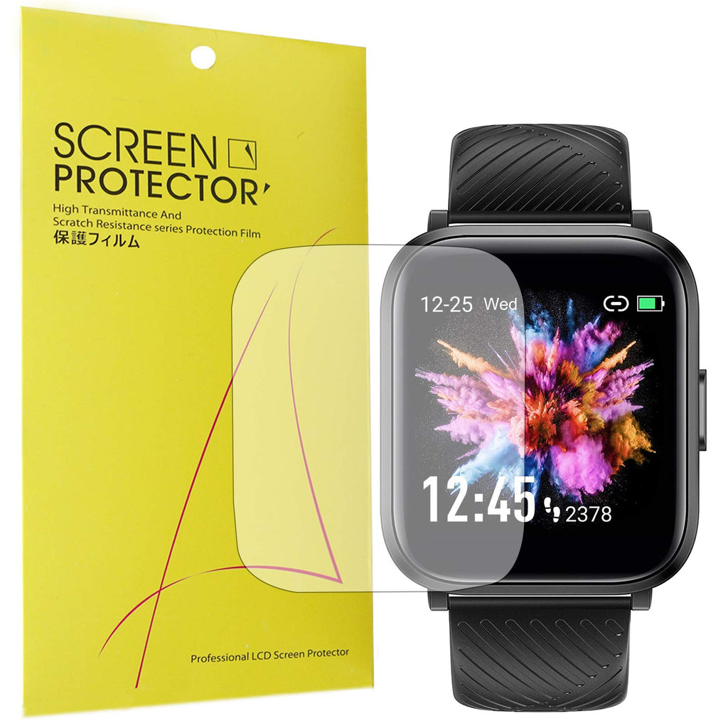 [Australia - AusPower] - Compatible for Virmee VT3 Lite Screen Protector, [6 Pack] YOUkei Premium High Definition Ultra HD Film Compatible for Virmee VT3 Lite Smartwatch (6 pack) 6 pack 