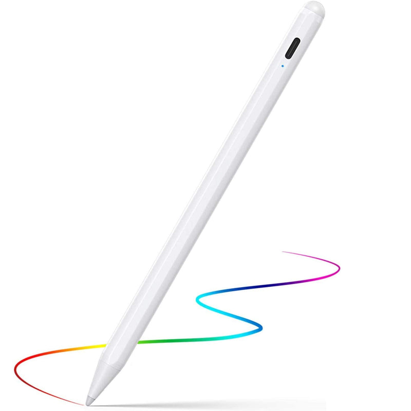 [Australia - AusPower] - Stylus Pen for ipad with Palm Rejection and Magnetic Design, No Bluetooth Required, one-Key Boot, Compatible with (2018-2020) Apple iPad Pro (11/12.9 Inch),iPad 6th/7th Gen,iPad Mini 5th Gen- 
