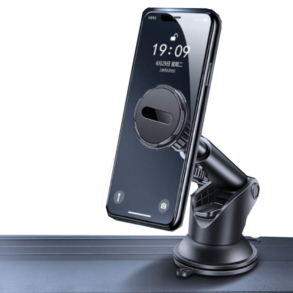 [Australia - AusPower] - XINFU　Magnetic Phone Car Mount　360 Rotation　Strong Magnet Cell Phone Holder for Car Dashboard 　Long Arm Strong Suctionfit Cell Phone Car Mount with iPhone 12 11 pro XS max se 8 10 9 Samsung s21 s20t 