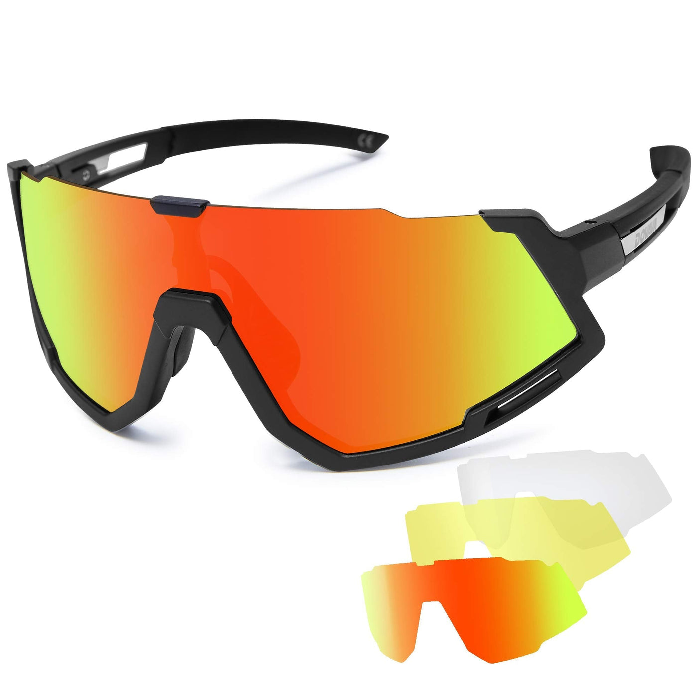 Polarized Cycling Glasses,UV400 Protection Sports Sunglasses