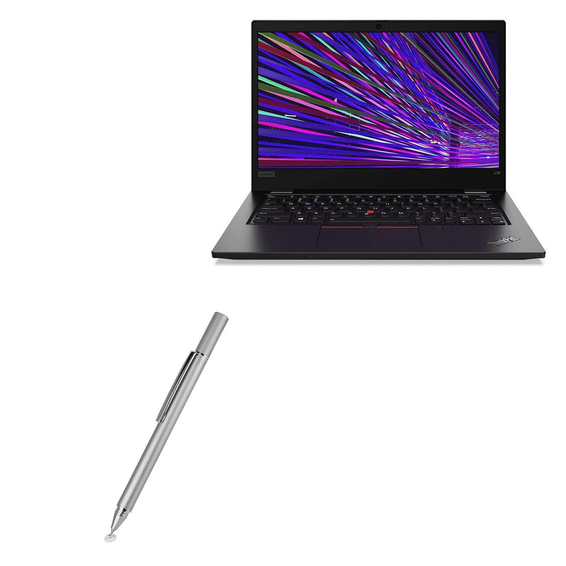 [Australia - AusPower] - Stylus Pen for Lenovo ThinkPad L13 Yoga 2-in-1 Gen 2 (13.3 in) (Stylus Pen by BoxWave) - FineTouch Capacitive Stylus, Super Precise Stylus Pen - Metallic Silver 