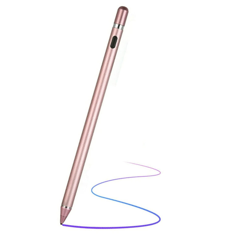 [Australia - AusPower] - Stylus Pens for Touch Screens, Active Digital Pencil Compatible with iPad/iPad Pro/Air/Mini/iPhone/Other Tablet Drawing&Writing (Pink) Pink 