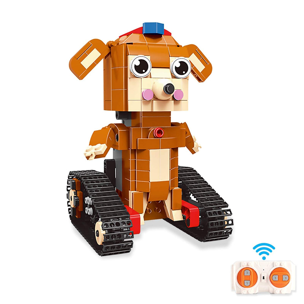 [Australia - AusPower] - AMLINK Building Blocks Robot Toy Dog for Kids 8-12, STEM Robot Educational Science Set Toys Gift for 8 9 10 11 12 13 14 Year Old Boys and Girls (Dog) 