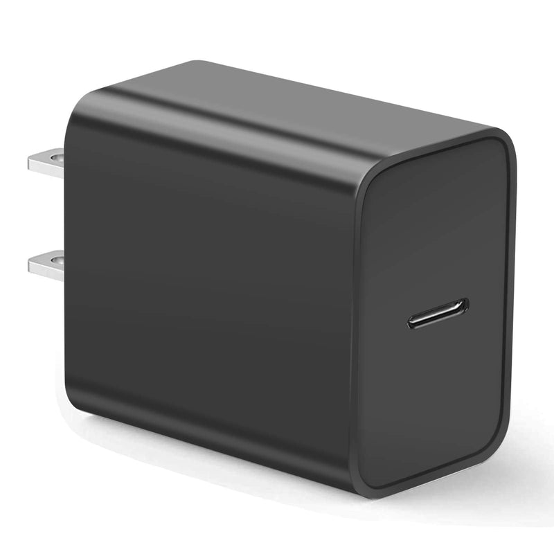 [Australia - AusPower] - USB C Charger,Type C Charger 18W Fast Charging Block for iPhone PD Power Adapter Compatible with iPhone 12 11 Pro Max Xs XR X 8 Plus AirPods Samsung Galaxy S20/S20 Plus/S20 Ultra/Note20 