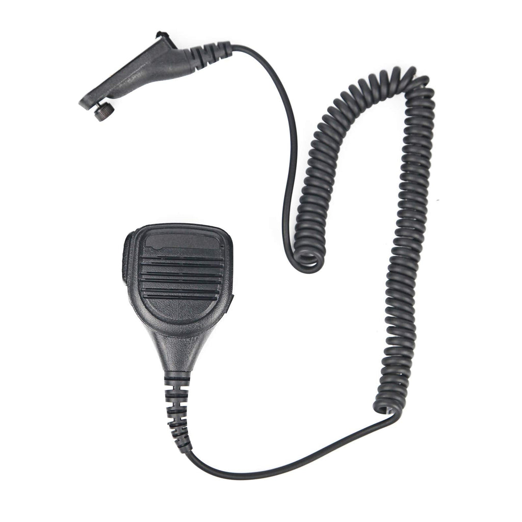 [Australia - AusPower] - WODASEN Shoulder Speaker Microphone for Motorola Radio APX6000 XPR7500e Pogo Pin Head Two Way Walkie Talkie Handheld Remote Speaker Mic with PTT Reinforced Cable 