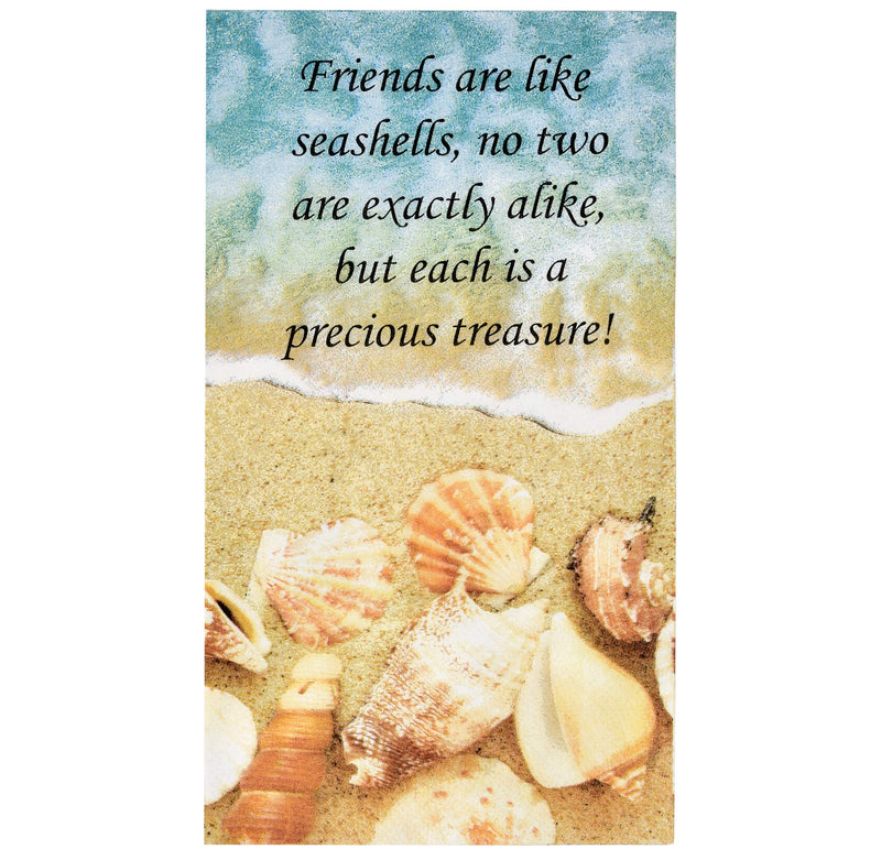 [Australia - AusPower] - 100 Nautical Beach Guest Napkins 3 Ply Disposable Paper Pack Coastal Friends Seashell Sea Shore Summer Dinner Hand Napkin For Bathroom Hotel Gym Spa Party Wedding Bridal Baby Shower Decorative Towels 