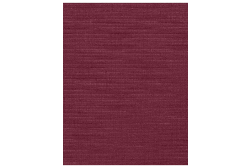 [Australia - AusPower] - LUXPaper Premium Cardstock Paper for Personal Stationery, Mixed Media, Brochures, Crafts and Cards - 100lb. Burgundy Linen - Size: 4 3/16" x 5 7/16", 50 Pack - 45-C-BGLI-50 50 Qty. 