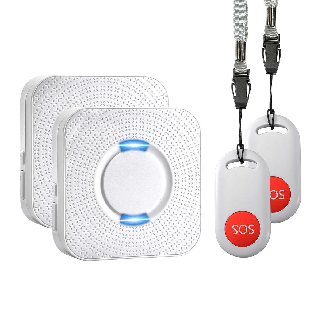 [Australia - AusPower] - Forrinx Caregiver Pagers Wireless Emergency Elderly Monitoring SOS System Doorbell B26 
