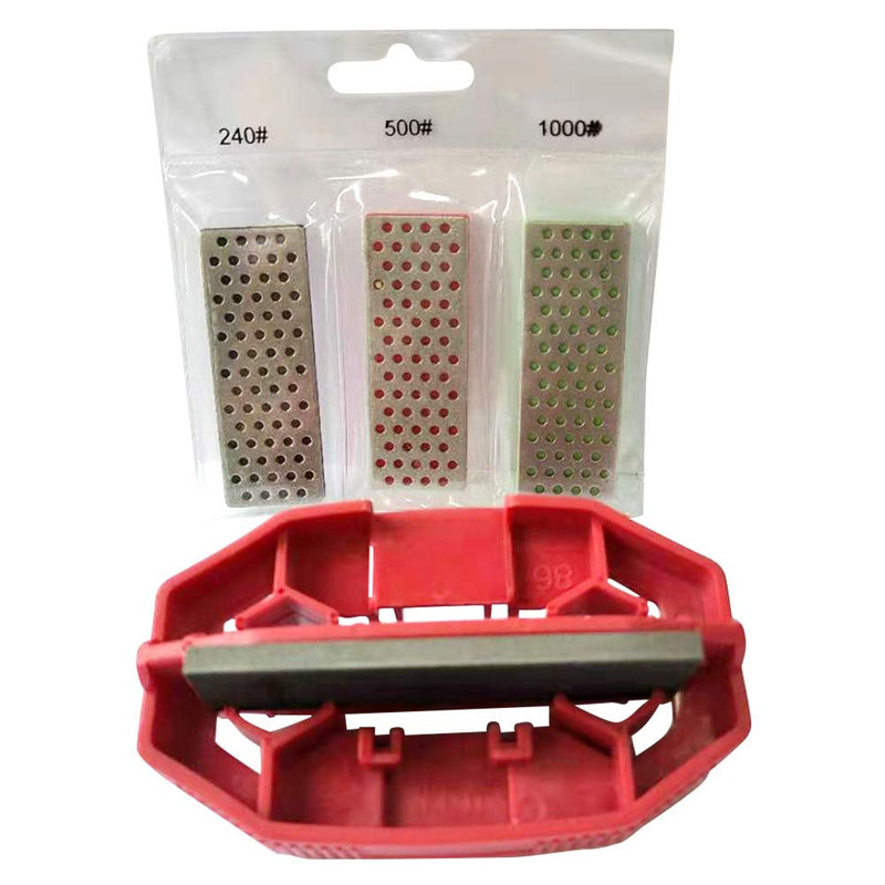 [Australia - AusPower] - IGOSKI Snowboard Ski Edge Bevel Tuning ski Wax kit，Snowboard Tool, ski Edge Sharpener Tuner Side Ski Angle Tool & Diamonds (Tool+Diamonds) 