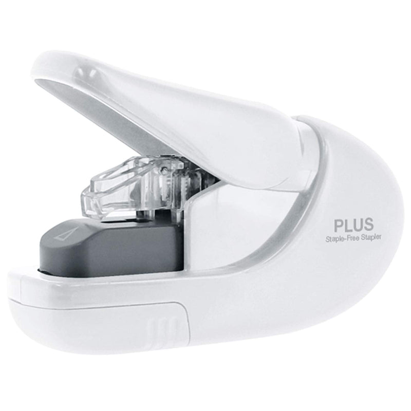 [Australia - AusPower] - PLUS Paper Clinch Compact Staple Free Staple Ivory White Hand 