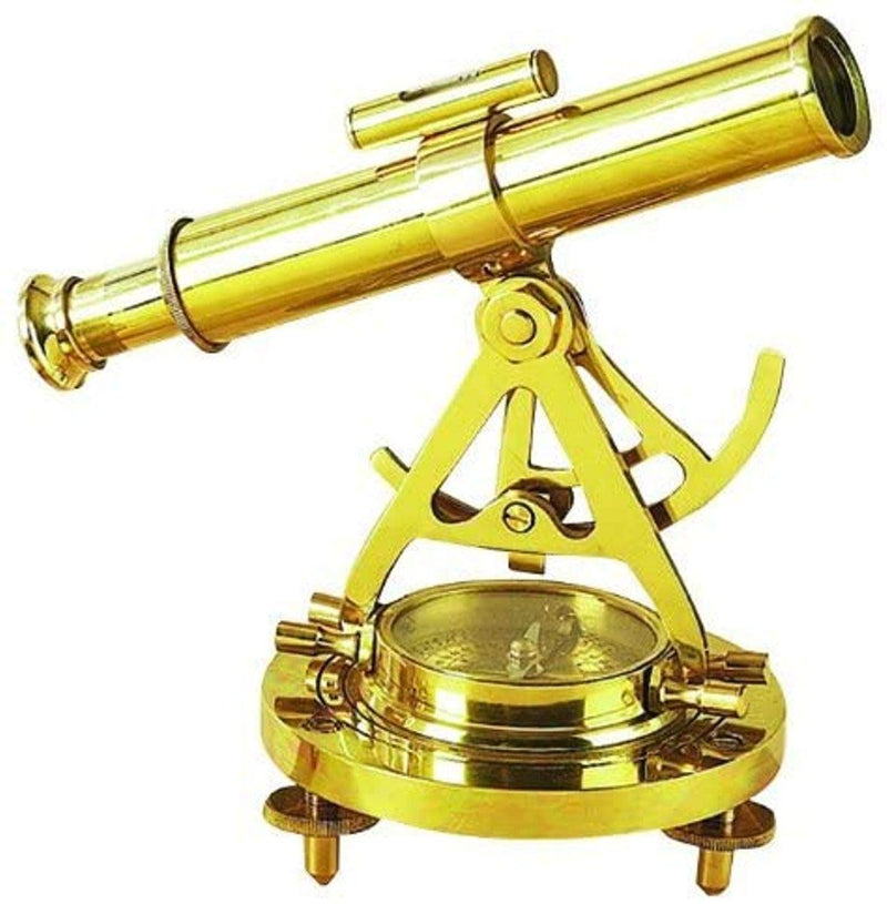 [Australia - AusPower] - Brass Telescope Compass Feel The Distant Objects Nearer 6" Halloween Decorations Costumes 