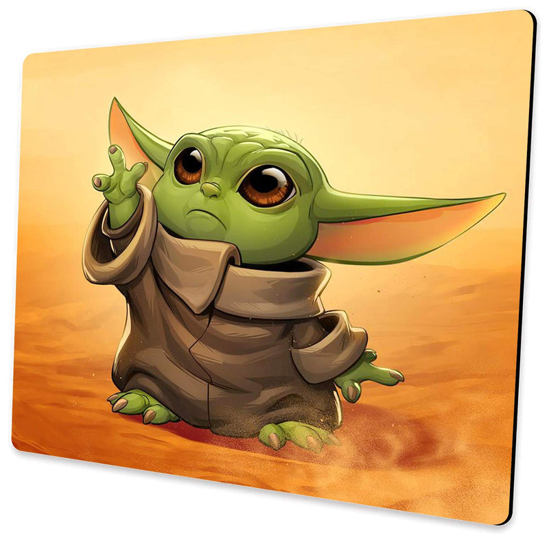 [Australia - AusPower] - Baby Yoda Mouse Pad, Rectangular Non-Slip Rubber Mouse Pad, Used for Office Work and Home Gaming Mouse Pad Baby Yoda #2 