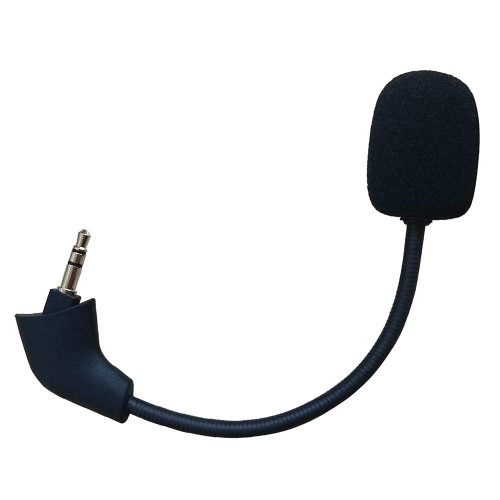 [Australia - AusPower] - Replacement Game Mic 3.5mm to Microphone Boom Compatible with Kingston HyperX Cloud 2 II Cloud Core Cloud Pro CloudX PS4 Xbox One Nintendo Switch Computer PC Gaming Headsets 