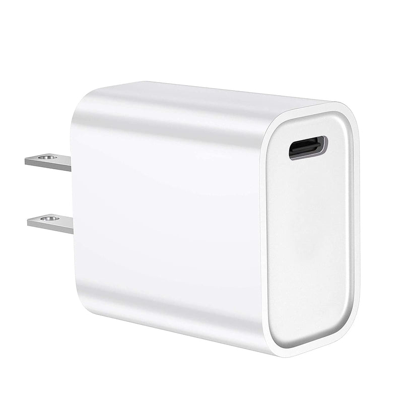 [Australia - AusPower] - USB C Charger for iPhone, tenlamp 20W PD Fast Charger Block, USB-C Power Delivery Wall Charger Adapter, Charging Plug for Apple iPhone 13/13 Mini/13 Pro/Pro Max/12 Pro Max/SE/11, Galaxy, Pixel, iPad 