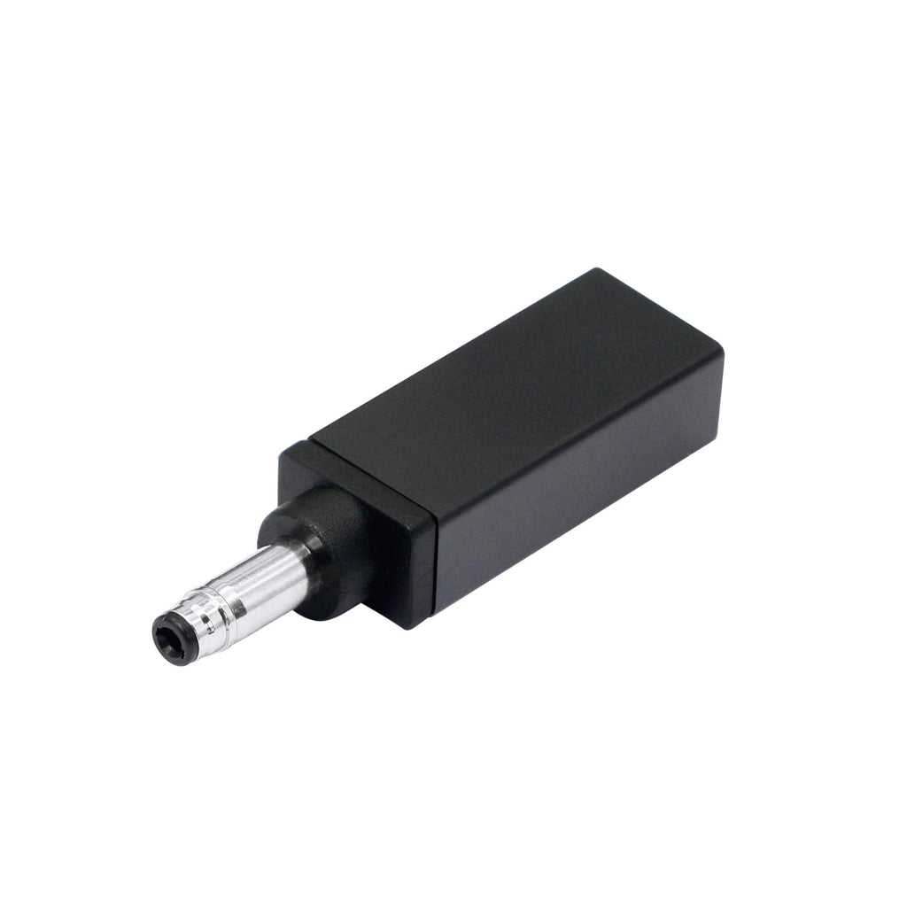 [Australia - AusPower] - CERRXIAN 100W PD USB Type C Female Input to DC 4.8 x 1.7mm Male Power Charging Adapter(B4817a-Black) 