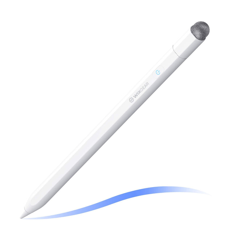 [Australia - AusPower] - WixGear Stylus Pen for iPad with Palm Rejection, Active iPad Pencil for Precise Writing/Drawing, Compatible Apple (2018-2020) iPad Pro iPad 6th/7th, Mini 5th Gen (with New Passive Tip for All Phones) 