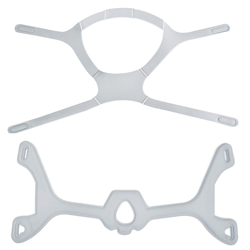 [Australia - AusPower] - 2PCS CPAP Headgear and Frame - Include Headgear Replacement and Fabric Frame, Snugly Fit &Effectively Reducing Air Leaks, No Clips, Great Value Supplies by Medihealer 