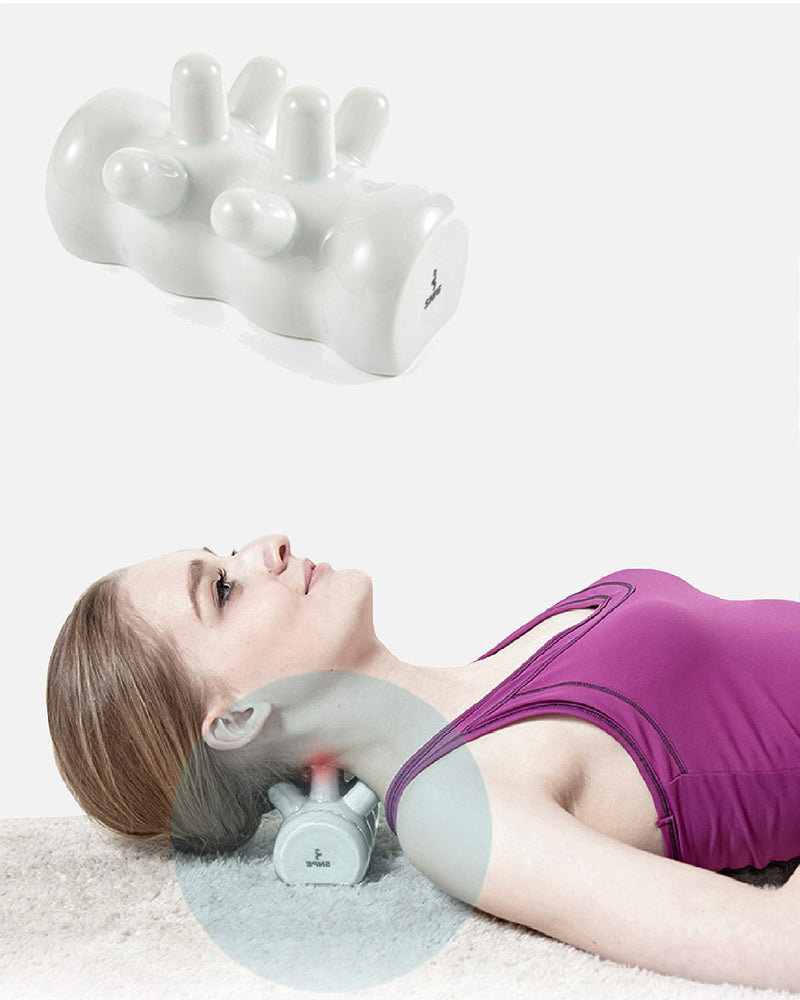 [Australia - AusPower] - SNPE Multi Danason Ceramic (White, High) - Physical Therapy Massage Tool. Heat Up. Chiropractic Psoas Release Tool. Lower Back Pain Relief. 