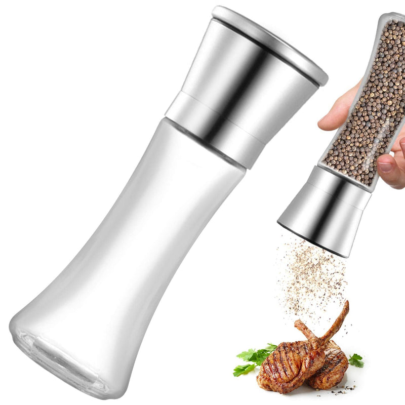[Australia - AusPower] - Pepper and Salt Grinder, Adjustable Grinding Coarseness Pepper Shaker, Kitchen Cooking Spices Mill 