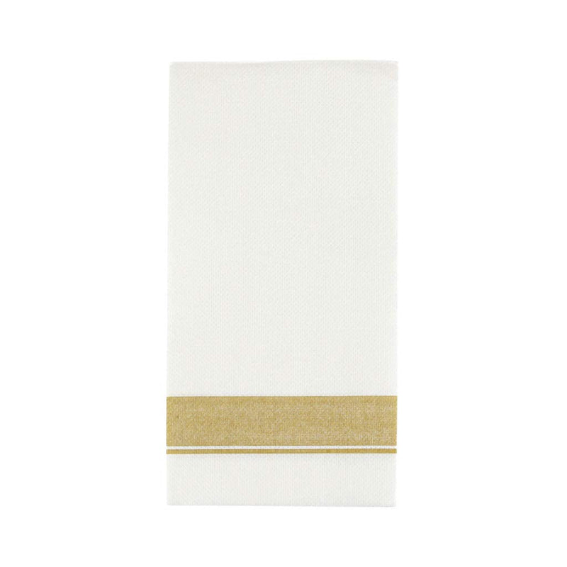[Australia - AusPower] - Paper Dinner Napkins | Gold Border | 50 Pcs. 