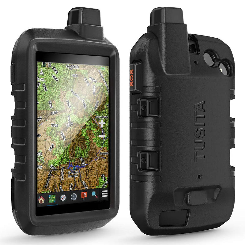 [Australia - AusPower] - TUSITA Case Compatible with Garmin Montana 750i 700i ( NOT for Montana 700)- Silicone Protective Cover - Rugged Handheld GPS Navigator Accessories Montana 750i 700i case 