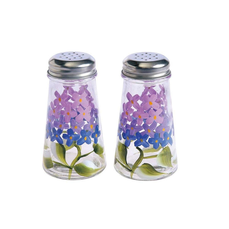 [Australia - AusPower] - Grant Howard 53010 Pink Hydrangea Salt and Pepper Shakers, Set of 2 per Box Purple 