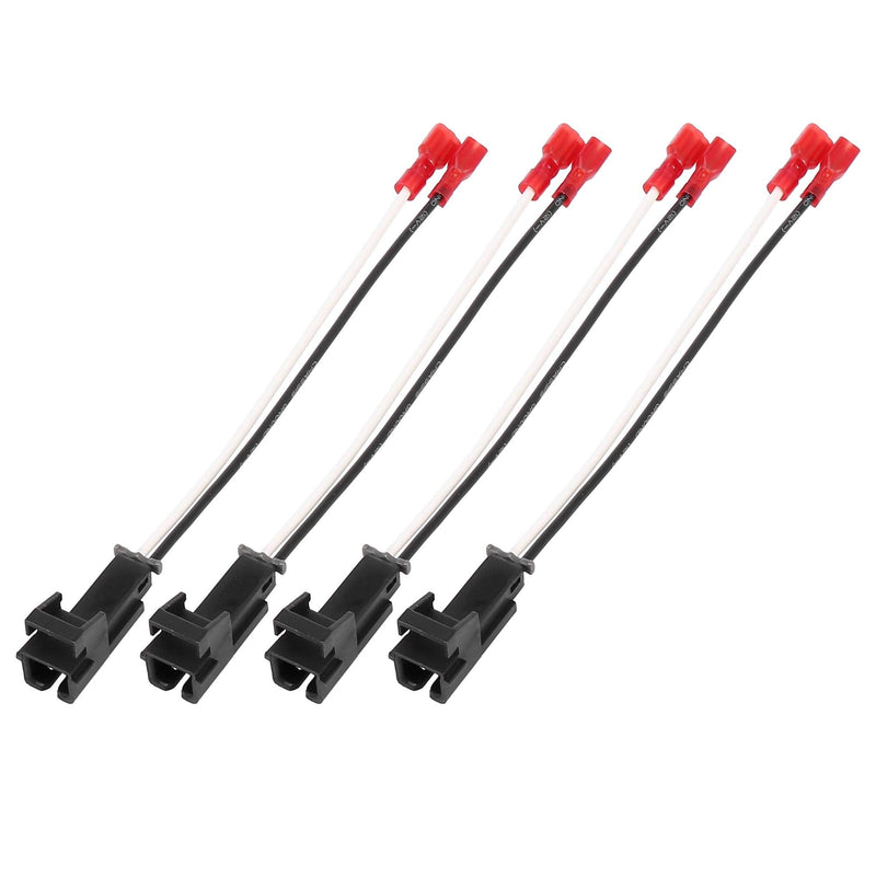 [Australia - AusPower] - X AUTOHAUX 4pcs Car Speaker Connector Harness Wiring Adapter 72-4568 for Buick Terraza 2006 