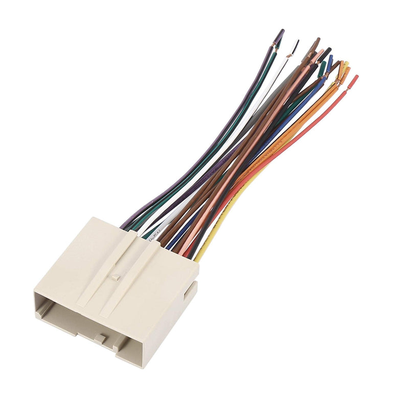 [Australia - AusPower] - X AUTOHAUX 70-5520 Car Stereo CD Player Wiring Harness Wire Radio Adapter Install Plug for Ford Focus 2005-2007 
