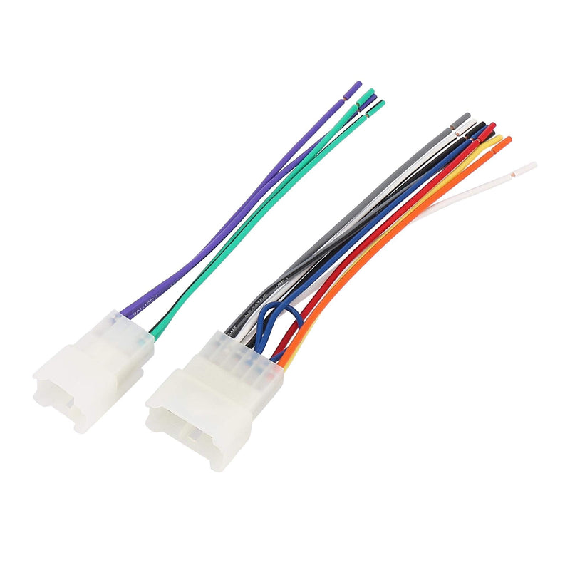 [Australia - AusPower] - X AUTOHAUX 71-1761 Car Stereo CD Player Wiring Harness Wire Radio Adapter Install Plug Set for Toyota 1987-1994 for Subaru for Pioneer Headunits 