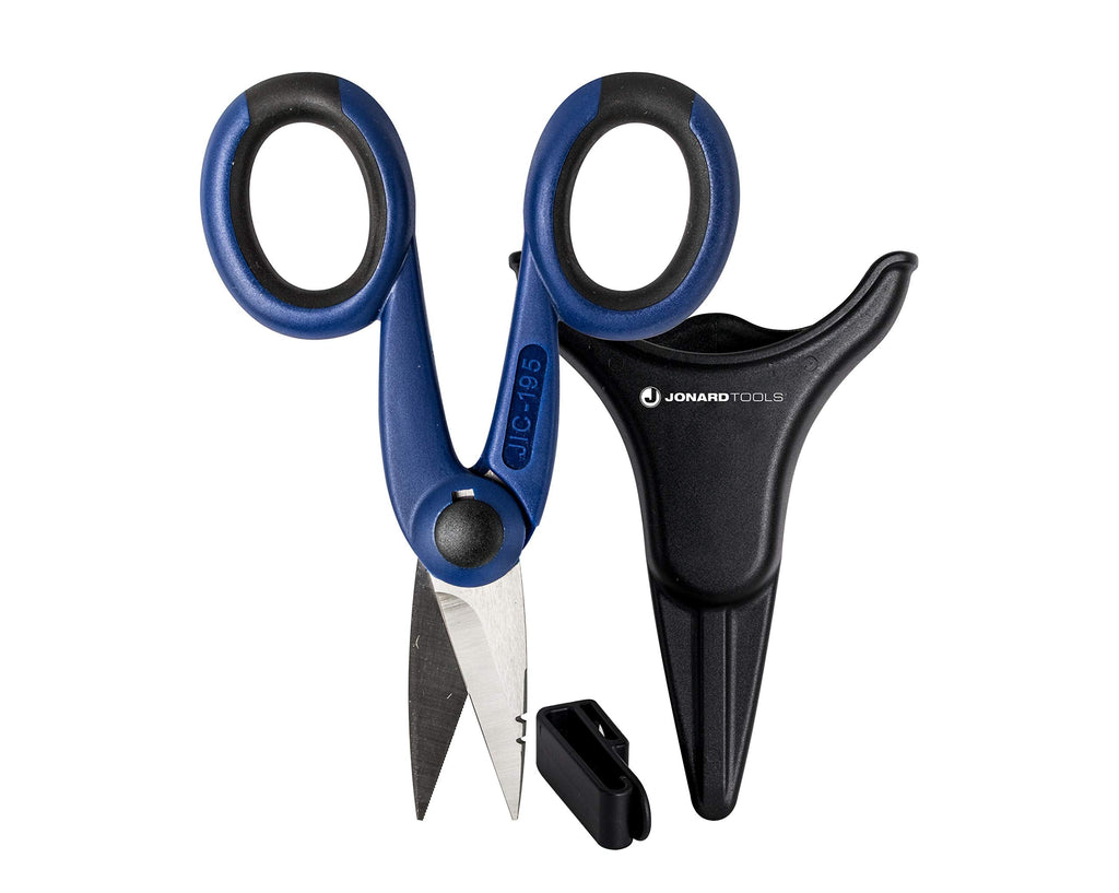 [Australia - AusPower] - Jonard Tools TK-395 Communication Scissor & Pouch Kit with Stainless Steel Scissors and Molded Tool Pouch Communication Scissors & Pouch 