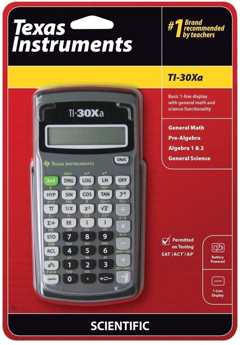 [Australia - AusPower] - Texas Instruments TEXTI30XA TI-30XA Student Scientific Calculator - New 