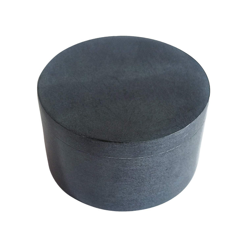 [Australia - AusPower] - Kaizen Casa Unique Salt and Pepper Box Elegant Natural Stone Salt Box with Lid for Salt, Spice and Herbs Storage ( 3.5" x 2") 