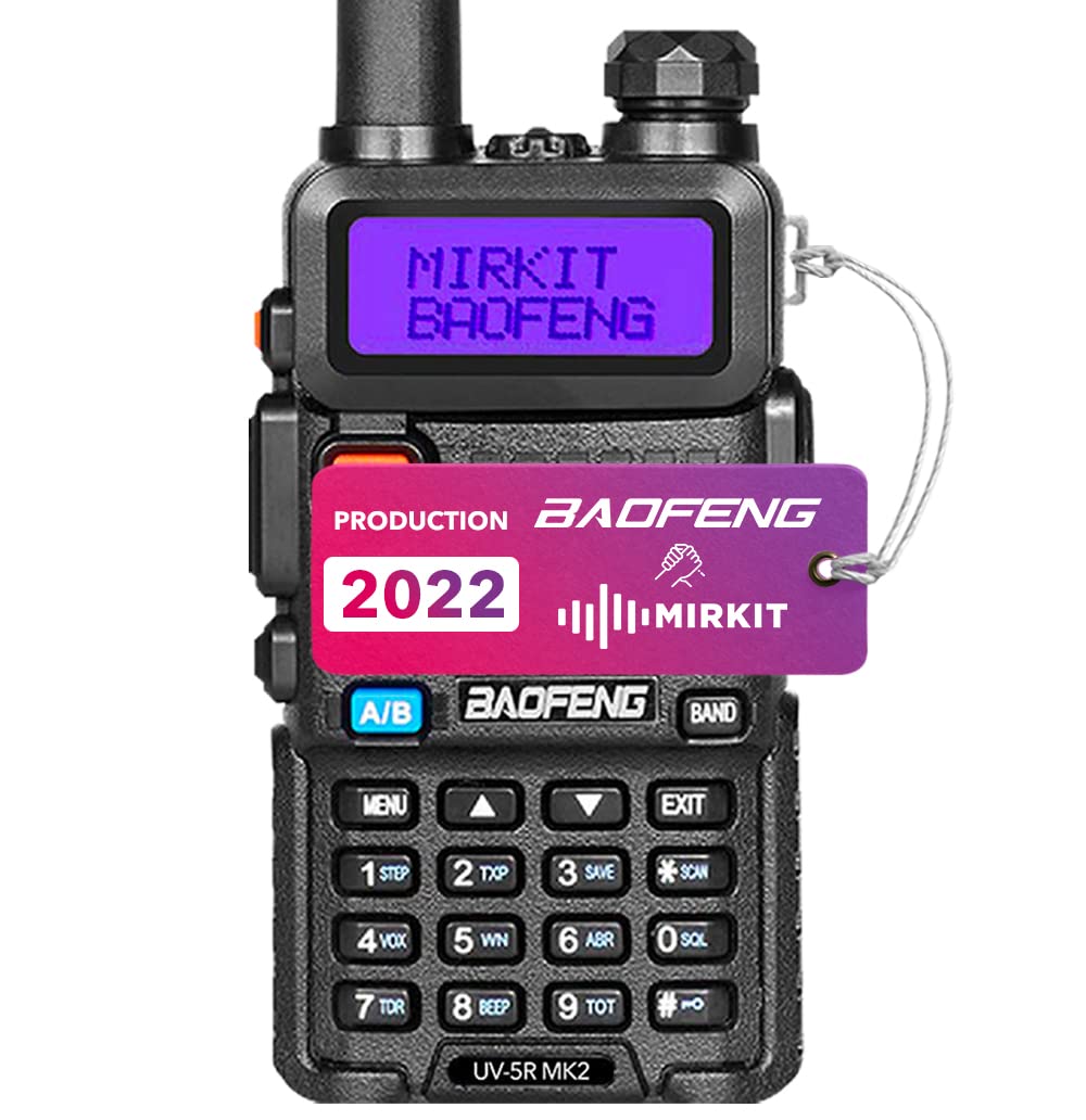 [Australia - AusPower] - Mirkit Ham Radio UV-5R MK2 Normal Power 1800 mAh Li-ion Battery Mirkit Edition and Lanyard Mirkit Ham Radio Operator 