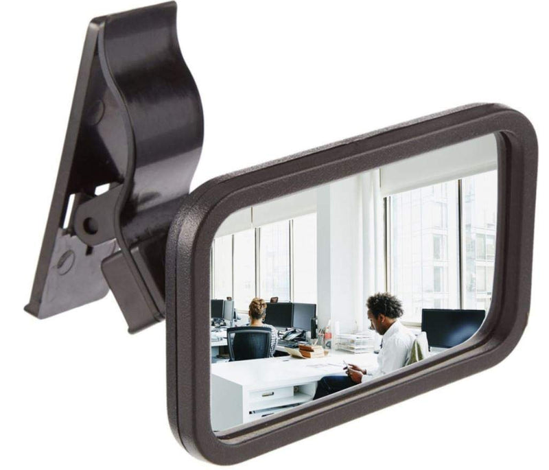 [Australia - AusPower] - Clip-On Rear View Mirror for PC Monitors or Anywhere by Modtek (2 Pack) 2 pack 