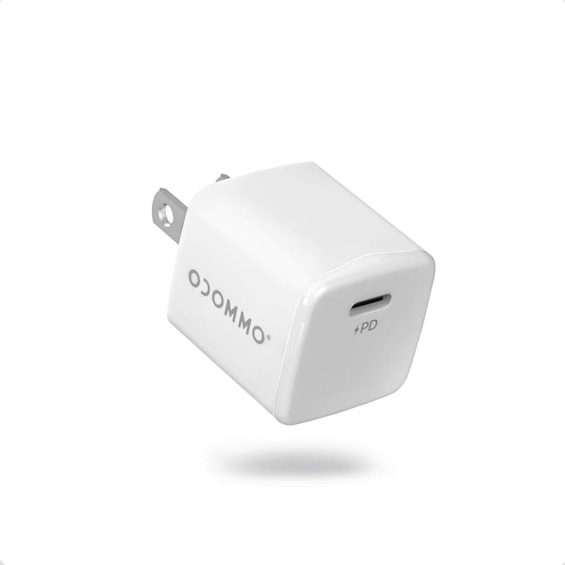 [Australia - AusPower] - OCOMMO (4 Pack) USB C Charger, 20W Nano Size PD Charger, USB C Wall Charger for iPhone 12, 12 Pro, Max, 12 Mini, 11, XS, XR, 8 Plus, iPad Pro, Air, Mini, AirPods, Galaxy, Pixel (Cable Not Included) Four (4) Pack 