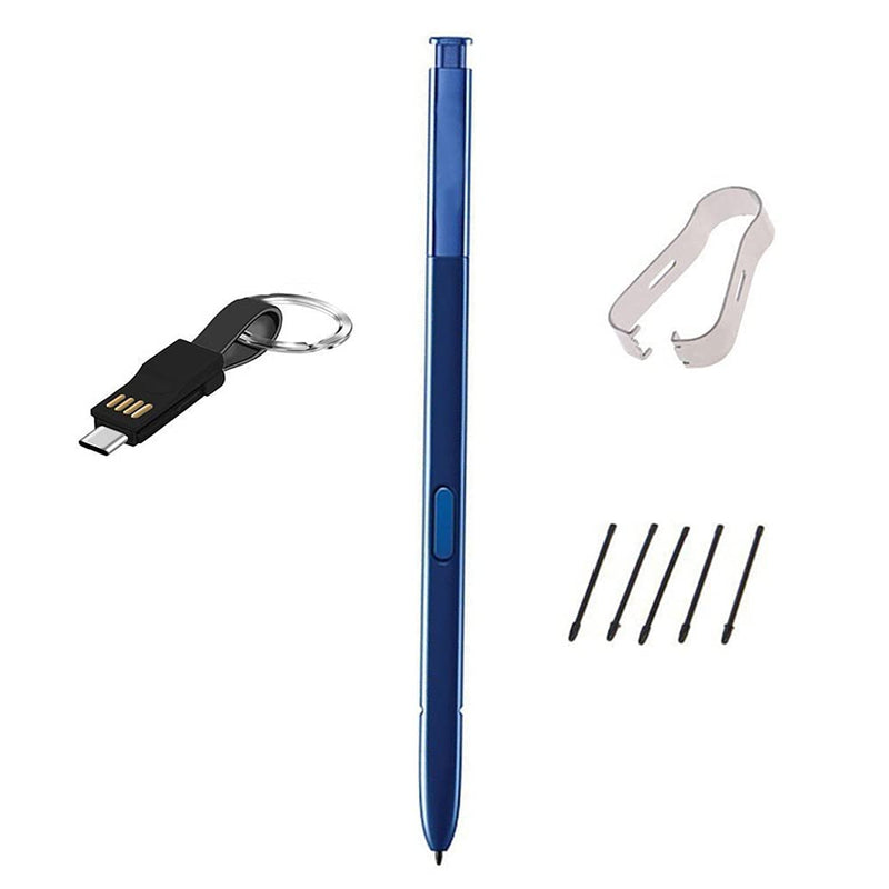 [Australia - AusPower] - Note 8 Replacement S Pen,Galaxy Note 8 Stylus Replacement Blue, Stylus Touch Pen for Galaxy Note 8 N950U N950W N950FD N950F + with Tips/Nibs +Type C Charger 