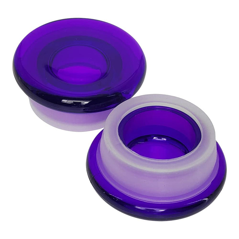 [Australia - AusPower] - Simply Green Solutions Copolyester Triton Plastic Aftermarket Upgraded Replacement Lids for Libbey Part #75099 - Set of 2, Purple 