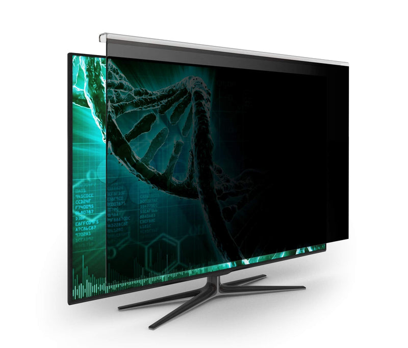 [Australia - AusPower] - EZ-Pro Screen Protector Privacy Screen Panel for 22 inches (Screen Measured Diagonally) Computer Monitor, Anti Blue Light and Easy Installation, Screen Panel Size 12.5" Height x19.4 Width 