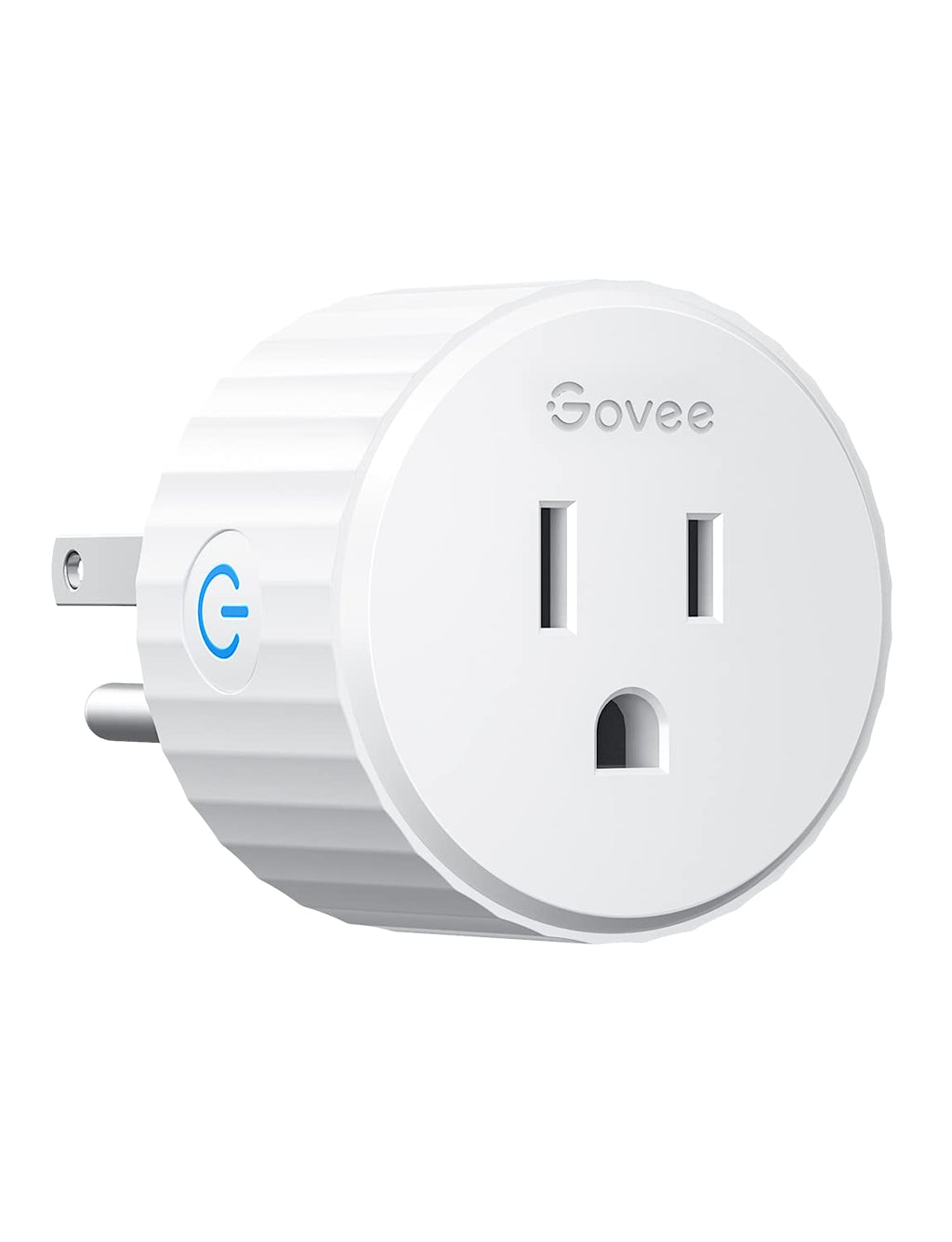 [Australia - AusPower] - Govee Smart Plug, WiFi Outlet Compatible with Alexa and Google Assistant, Mini Smart Home Plugs with Timer Fuction & Group Controller, No Hub Required, ETL & FCC Certified, 2.4G WiFi Only (1 Pack) 1 