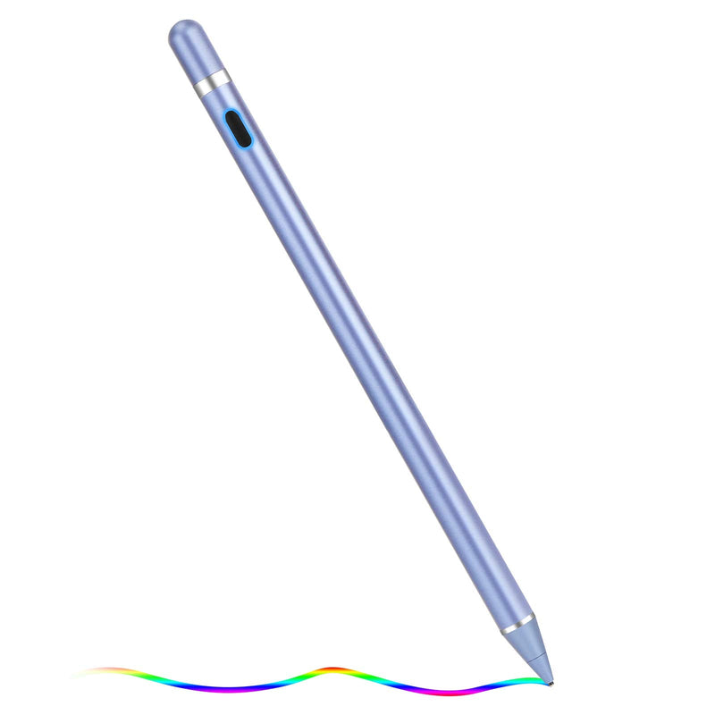 [Australia - AusPower] - Stylus Pen Digital Pencil Fine Point Active Pen for Touch Screens, Compatible with iPhone iPad and Other Tablets (Blue) 