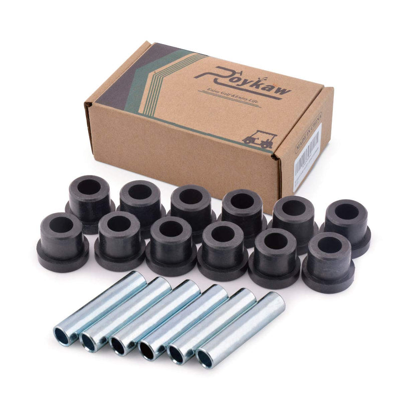 [Australia - AusPower] - Roykaw Rear Leaf Spring Bushing & Sleeves Kits for Club Car DS Golf Cart 1981-up & EZGO TXT/Medalist 1994-up 