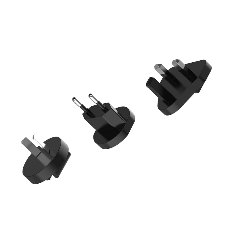 [Australia - AusPower] - European Plug Adapter, IDMIX International Power Adaptors, 1 AU, 1 UK Outlets, 1 European Plug Adapter for France, German, Greece, Italy, Israel, Spain 