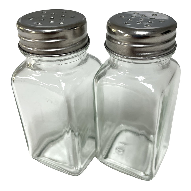 [Australia - AusPower] - Classic Salt and Pepper Shakers Glass Set 
