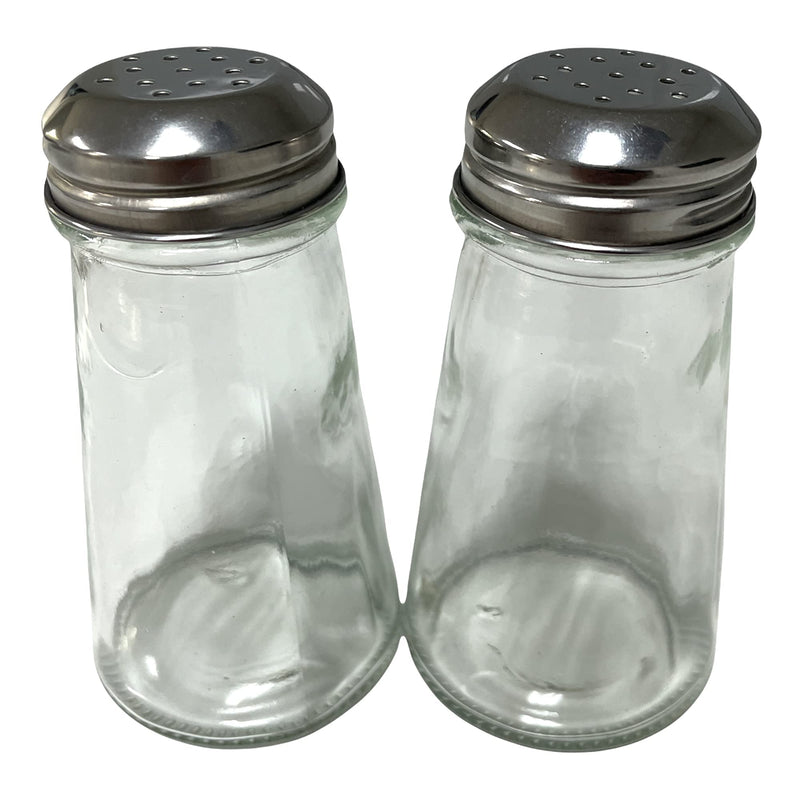 [Australia - AusPower] - Classic Tapered Salt and Pepper Shakers Glass Set 