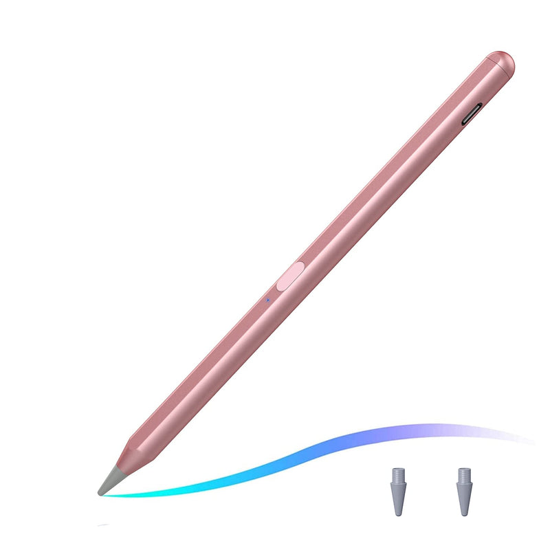 [Australia - AusPower] - TiMOVO Stylus Pen for iPad Palm Rejection Tilt High Precision Apple Pencil Compatible with （2018-2022） iPad Pro 2021 11/12.9 Inch,iPad 9/8/7th Gen,iPad Air 5th 4th 3rd/iPad Mini 6/5th, Rose Gold 