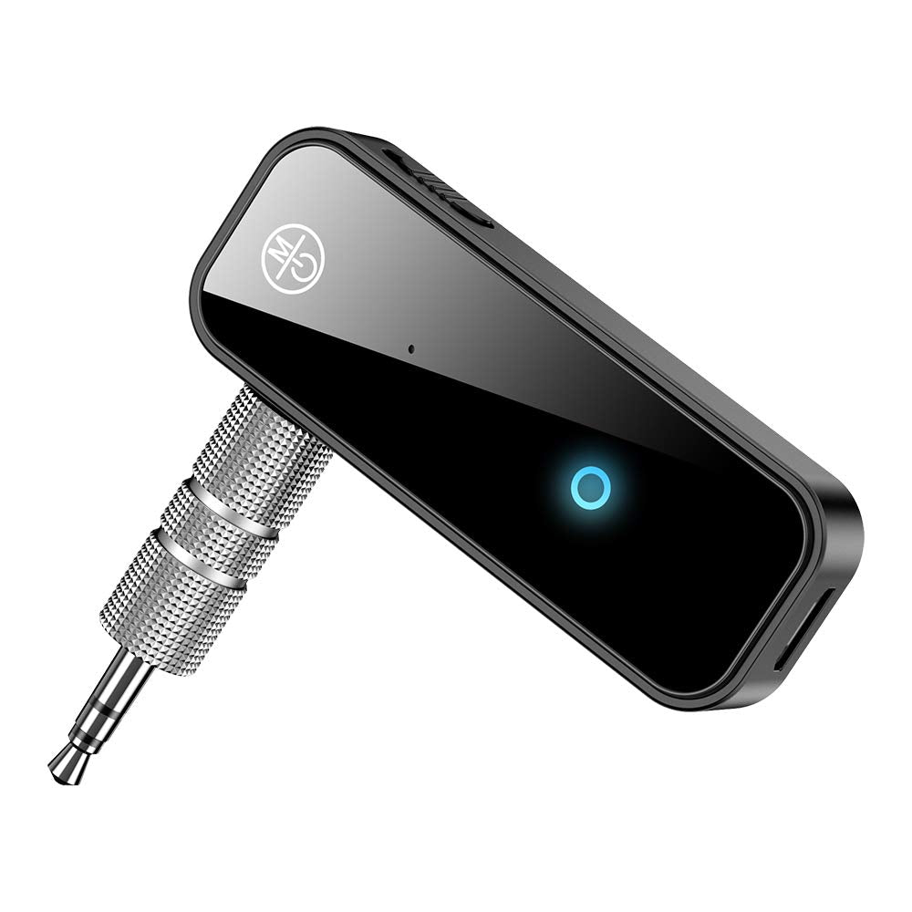 [Australia - AusPower] - GMCELL Bluetooth 5.0 Adapter 3.5mm Jack Aux Dongle, 2-in-1 Wireless Transmitter/Receiver for TV Audio, Projector, PC, Headphone, Car 