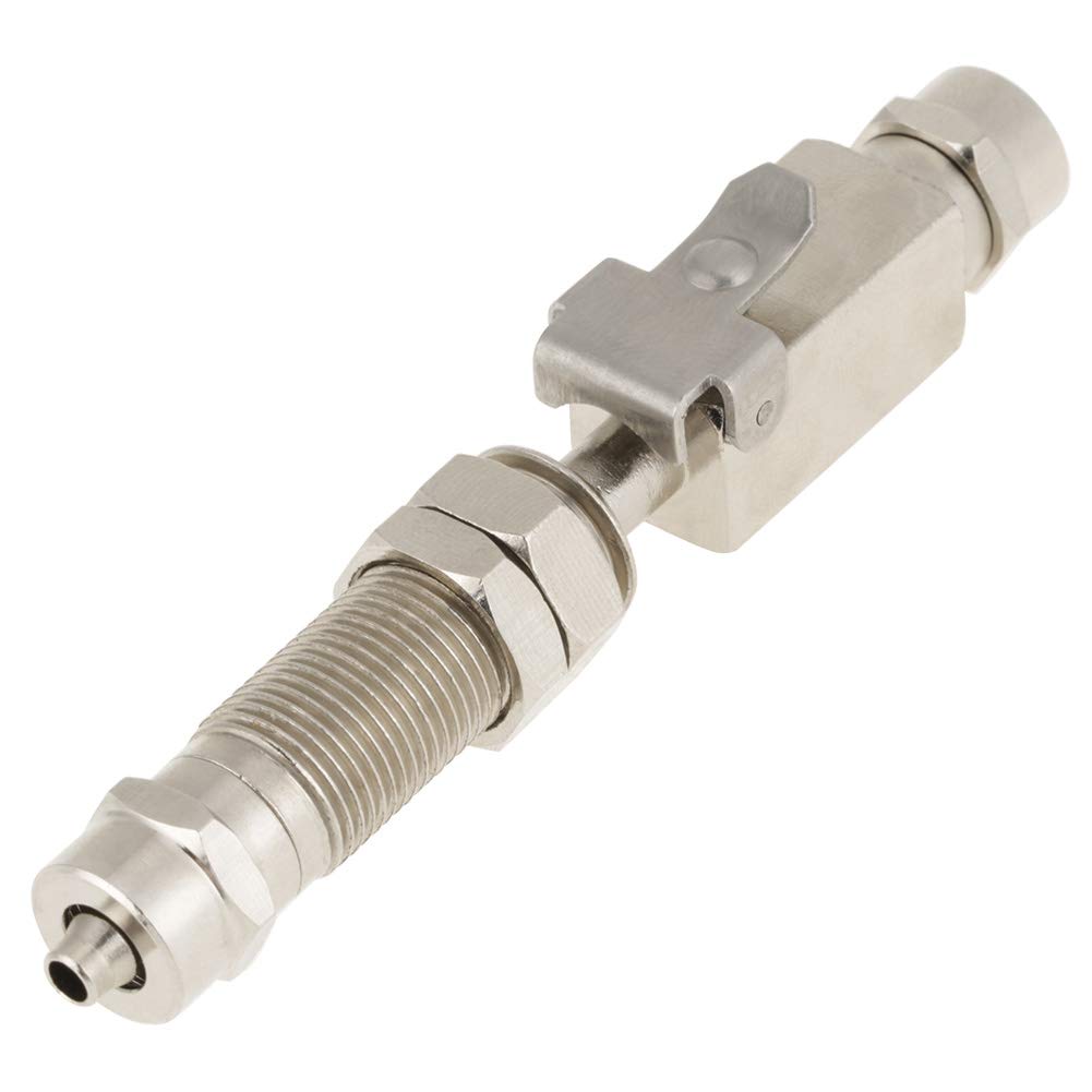 [Australia - AusPower] - 1PC Stainless Steel Dental Air Water Quick Connector Coupler, Dental Adaptor Anti-backflow Connector for Scaling Device 