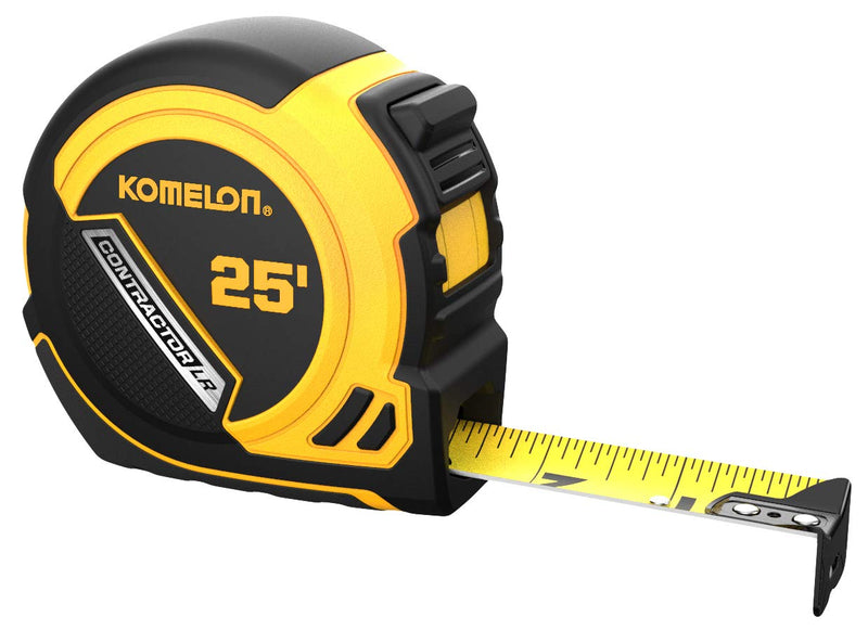 [Australia - AusPower] - 25' x 1" Komelon Contractor LR Tape Measure 