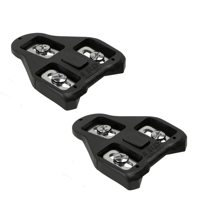 [Australia - AusPower] - BV Bike Cleats Compatible with Look Delta and Peloton Bike (0 Degree Fixed) - Indoor Cycling & Road Bike Bicycle Cleat Set 