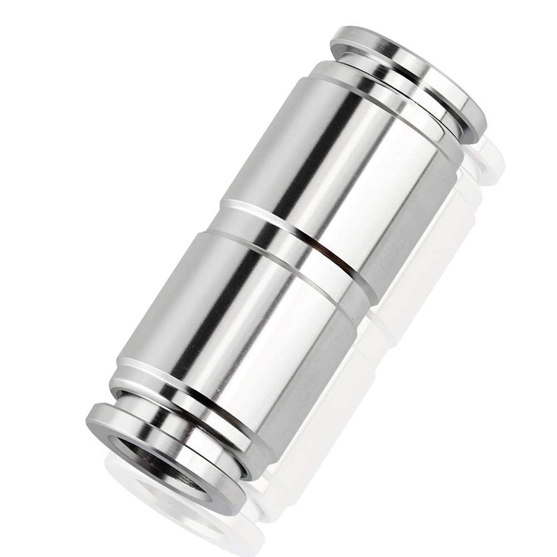 [Australia - AusPower] - TAILONZ PNEUMATIC 304 Stainless Steel Straight - 6mm Tube OD Push to Connect Tube Fittings Push Lock PU-6 (Pack of 1) 6mm OD 
